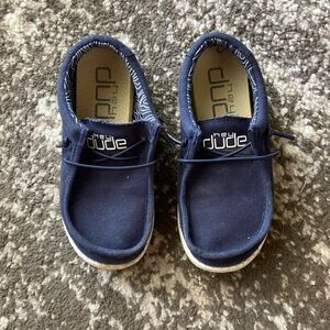 Hey Dudes - NAVY BLUE  - size K10